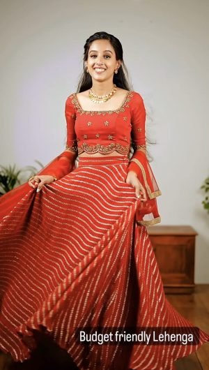 BRIDAL LEHENGA:LN26537